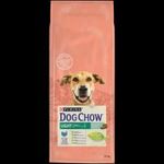 DOG CHOW Light Pulykával száraz kutyaeledel 14kg fotó