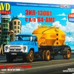 AVD Models 7077 ZIL-130V1 Nyergesvontató K4-AMG Liszt Szállító Pótkocsival fotó