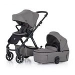 Petite&Mars Kombinált babakocsi, ICON 2in1, Dove Grey, LITE RWS fotó