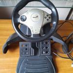 GENIUS - TwinWhell F1 - PC/PS2 Kormány +pedál !!! fotó