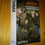 RETRO 80-AS ÉVEK GYŰJHETŐ MAGNÓKAZETTA BORÍTÓ -ANTHRAX fotó