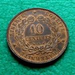 FRANK 10 CENTIME 1894 A FRANCIA FÉMPÉNZ fotó