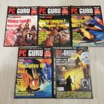 PC Guru magazin '98 (4db) és 2001 (1db) fotó