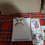 Xbox 360 konzol csomag fehèr fotó