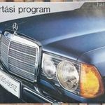 MERCEDES BENZ GYÁRTÁSI PROGRAM PROSPEKTUS, KATALÓGUS !!! fotó