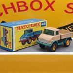 Matchbox. Moko / Regular Wheels. Mercedes Unimog. Ritkább Szín !!!!!!!+ Eredeti Doboz. fotó