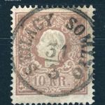 1858 OPM luxus SZILÁGY SOMLYÓ bélyegzés Gudlin 60p (e23) fotó