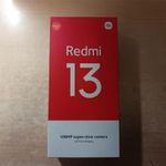 Xiaomi Redmi 13 NFC 6/128GB Black Dual Független Új 2 Év Garancia ! fotó