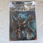 [ABC] Bioshock dekorációs fémtábla, ÚJ fotó