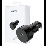 Aukey CC-Y13 Autós USB-C PD 2.0 töltő 45W Fekete (CC-Y13) fotó