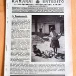 Felsődunántúli Mezőgazdasági Kamara közlöny, 1938 Győr Horthy gazdaújság baromfi növényvédelem fotó