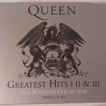 QUEEN - GREATEST HITS I, II & III /THE PLATINUM COLLECTION/ 3xCD SET BOX (VIRGIN, HOLLAND) fotó