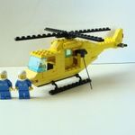 Lego 6697, Legoland, Classic Town, Rescue-I Helicopter, Mentőhelikopter, helikopter fotó