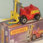 Matchbox Lesney No- 15 Fork Lift Truck villás targonca- 1972 fotó