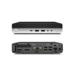 HP EliteDesk 800 G4 Micro/i5-8500/16GB/512GB SSD/Win Pro COA/fekete asztali számítógép (Használt ... fotó