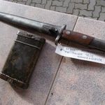 WW1, Bajonet és tisztitó keszlet, Mauser, 535mm hosszu fotó