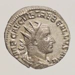 Róma, Treborianus Gallus antoninianus /GL 25/03/60 fotó