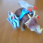 Dino Riders 1. sorozat - Styracosaurus és Turret figura fotó