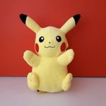 Eredeti Nintendo POKÉMON PIKACHU plüss HÁTIZSÁK kabala figura 35 cm-es Pokemon plüssfigura EXTRA fotó