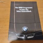 régi retró 1978 bmw prospektus 14 oldalas közepe akár kivehető plakátnak. fotó