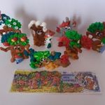 Kinder / 3D puzzle Der geheimnisvolle Zauberwald / A titokzatos varázserdő komplett + bpz fotó