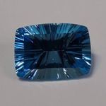 óriás Topáz, swiss blue - 43 ct, 24, 5x18x12 mm (3337) - szép szín! fotó