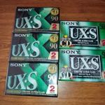 10x SONY UX-S 90 Chrome Super Class Type II kazetta pakk 1. fotó