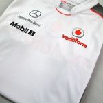 EREDETI MCLAREN MERCEDES VODAFONE (S) *NAGYON EXTRA* FÉRFI *MINŐSÉGI* SPORT PÓLÓ MEZ fotó