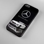 Mercedes mintás iPhone 4 4s tok hátlap tartó telefontok fotó