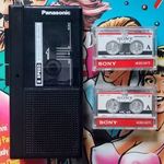 PANASONIC RN-108 MICROCASSETTE RECORDER DIKTAFON WALKMAN MINI KAZETTÁS MAGNÓ fotó