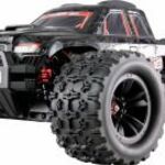 Amewi Hyper Go MTX10 Fekete Brushless 1: 10 RC modellautó Elektro Monstertruck RtR 2, 4 GHz fotó