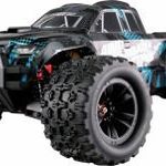 Amewi Hyper Go MTX10 Kék Brushless 1: 10 RC modellautó Elektro Monstertruck RtR 2, 4 GHz fotó