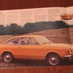 Fiat 850 Spider és 124 Spider 2 db eredeti, gyári prospektusa. Ötvenéves prospektus szett 679 fotó