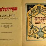 JUDAIKA : HAGGADAH PESZACH ÜNNEPI ELBESZÉLÉS ! GAZDAGON ILLUSZTRÁLVA 1930 KÖRÜL (?) fotó