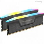 Corsair 32GB DDR5 6000MHz Kit(2x16GB) Vengeance RGB AMD Expo Black CMH32GX5M2D6000Z36K fotó