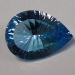 óriás Topáz, swiss blue - 30 ct, 24, 5x18x11 mm (3339) fotó