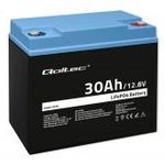 Qoltec LiFePO4 akkumulátor 12.8V | 30Ah | 384Wh | BMS | PV, UPS, lakóautó, csónak fotó