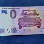 NÉMETORSZÁG 0 EURO 2020 AZ UTOLSÓ WARTBURG! RITKA EMLÉK PAPÍRPÉNZ! UNC! fotó