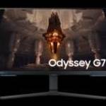 Samsung Monitor 28" - S28BG700EP (IPS, 3840x2160, 16: 9, 144Hz, 300cd/m2, 1ms, Pivot, Smart) - SAMSUN fotó