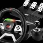 Spirit of Gamer Kormány - RACE WHEEL FORCE 1080RS (kormány+pedálok+váltó, PC/PS4/Xbox X/S/One kompat fotó