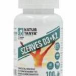 NATUR TANYA SZERVES D3+K2 VITAMIN 100DB - Natur Tanya fotó