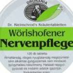 W. NERVENPFLEGE TABLETTA 120DB - Wörishofener fotó