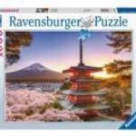 Puzzle 1000 db - Cseresznyefavirágzás Japánban fotó