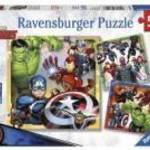 Ravensburger: Puzzle 3x49 db - Marvel hősök fotó