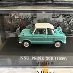 NSU Prinz 30E miniautó, Altaya 1/43 Microcars, törpeautó fotó