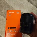 Használt Sony E-mount 16-70mm F4 ZA OSS objektív Szériaszám: 1914306 fotó