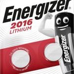 Energizer Gombelem CR 2016 3 V 2 db 90 mAh Lítium CR2016 fotó