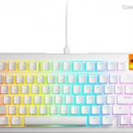 Glorious GMMK 3 HE 75% Prebuilt RGB Mechanical Gaming Keyboard White UK GATA-2855 fotó