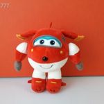 Eredeti Super Wings A Szárnyalók plüss repülő kabala figura Jett ! 22 cm repülőgép EXTRA !! fotó