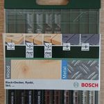 BOSCH dekopír fűrészlap készlet 10 részes U-SZÁR, fához/fémhez – ÚJ fotó